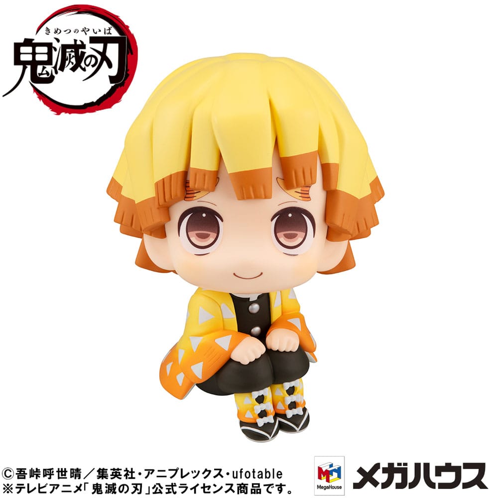 DEMON SLAYER: Kimetsu No Yaiba Look Up Pvc Statue Zenitsu Agatsuma Smile Ver. 11 cm