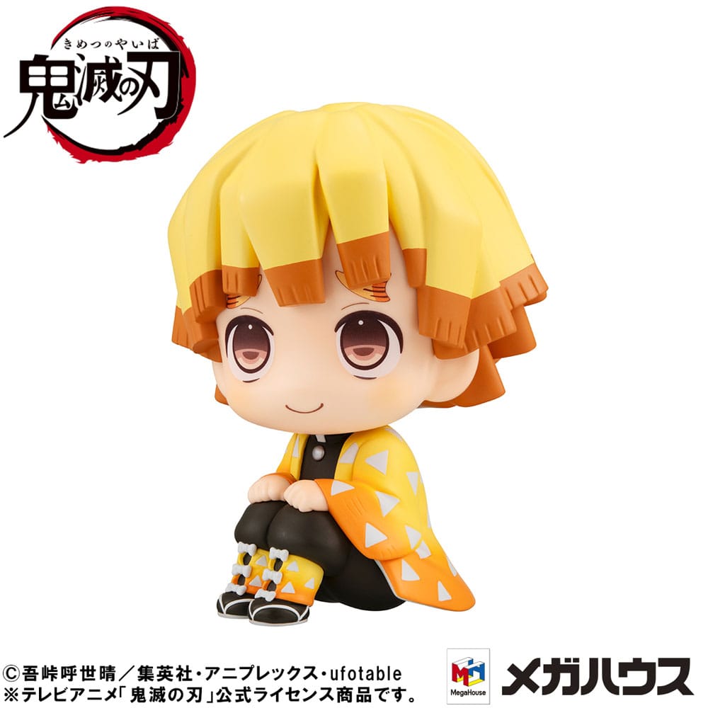 DEMON SLAYER: Kimetsu No Yaiba Look Up Pvc Statue Zenitsu Agatsuma Smile Ver. 11 cm