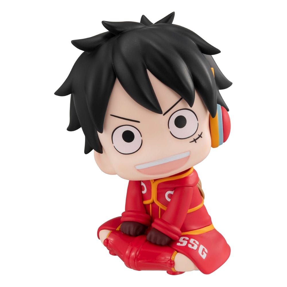 One Piece Busque el mono de la estatua de PVC D. Luffy Future Island Egghead ver. 11 cm (con regalo)