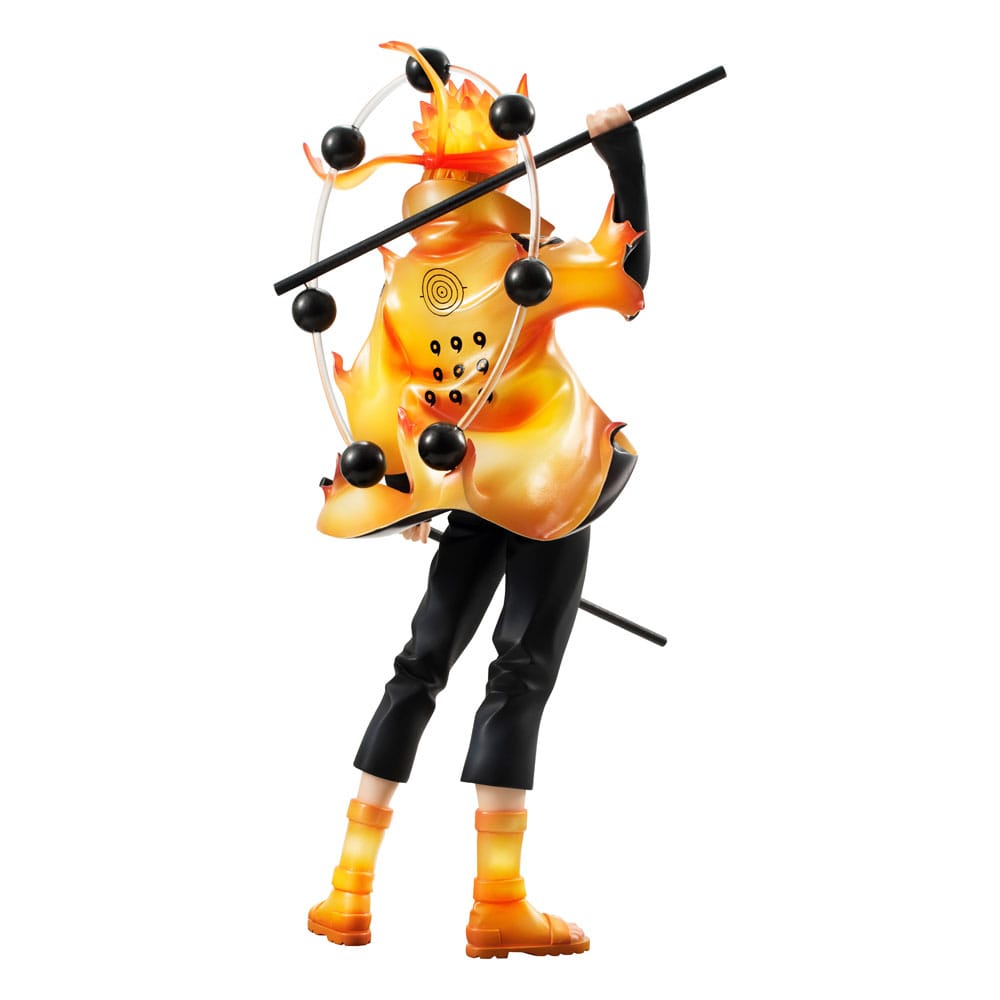 Naruto Shippuden G.E.M. Estatua de la serie de PVC Naruto Uzumaki Six rutas Sage Mode 15 aniversario ver. 22 cm