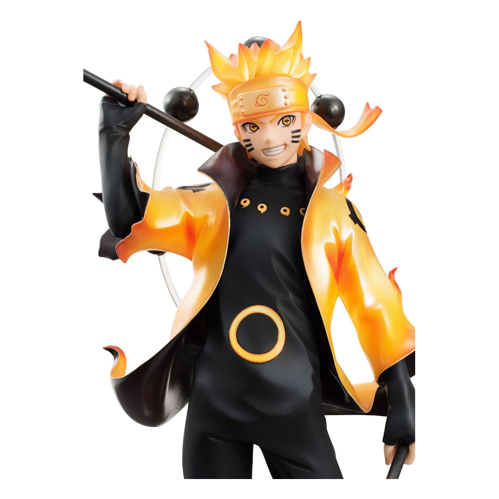 Naruto Shippuden G.E.M. Estatua de la serie de PVC Naruto Uzumaki Six rutas Sage Mode 15 aniversario ver. 22 cm