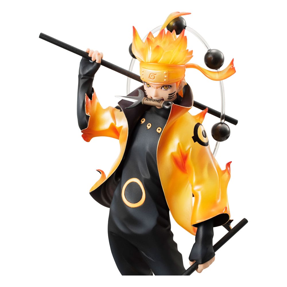 Naruto Shippuden G.E.M. Estatua de la serie de PVC Naruto Uzumaki Six rutas Sage Mode 15 aniversario ver. 22 cm