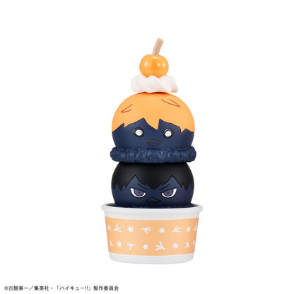 Haikyu !! Tsumichen Stack Up & Change Trading Figure 6 Pack 8 cm (avec cadeau)