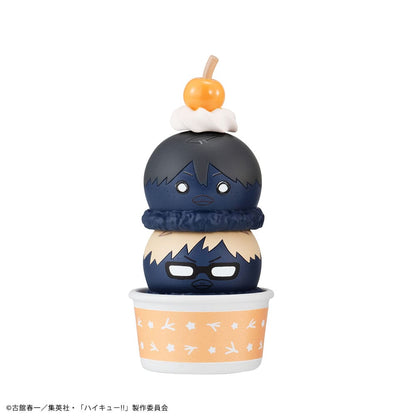 Haikyu !! Tsumichen Stack Up & Change Trading Figure 6 Pack 8 cm (avec cadeau)