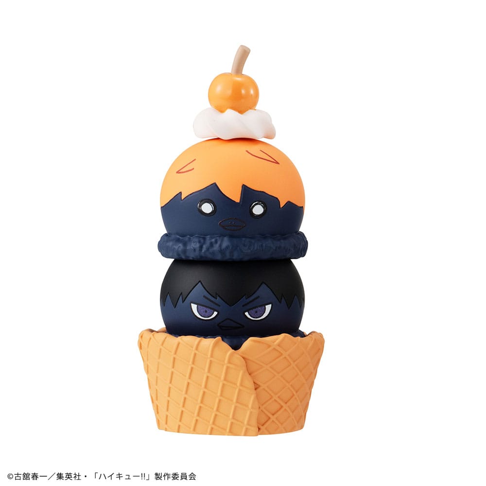 Haikyu !! Tsumichen Stack Up & Change Trading Figure 6 Pack 8 cm (avec cadeau)