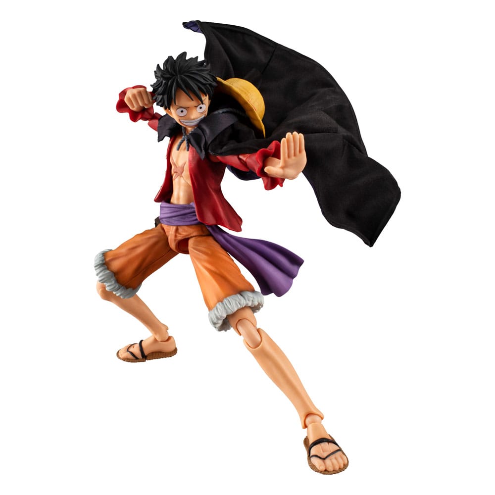 Bir parça değişken aksiyon kahramanları aksiyon figürü maymun D. Luffy Ver. 1.5 17 cm