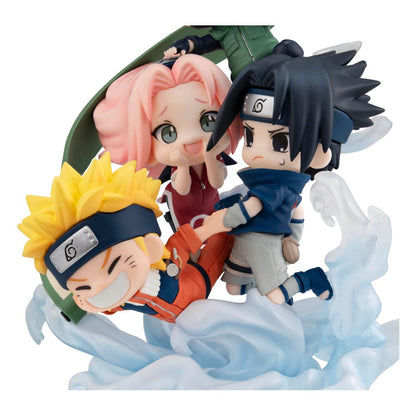 Naruto Shippuden Figunity Pvc Mini kip okuplja se ovdje, Team 7 13 cm