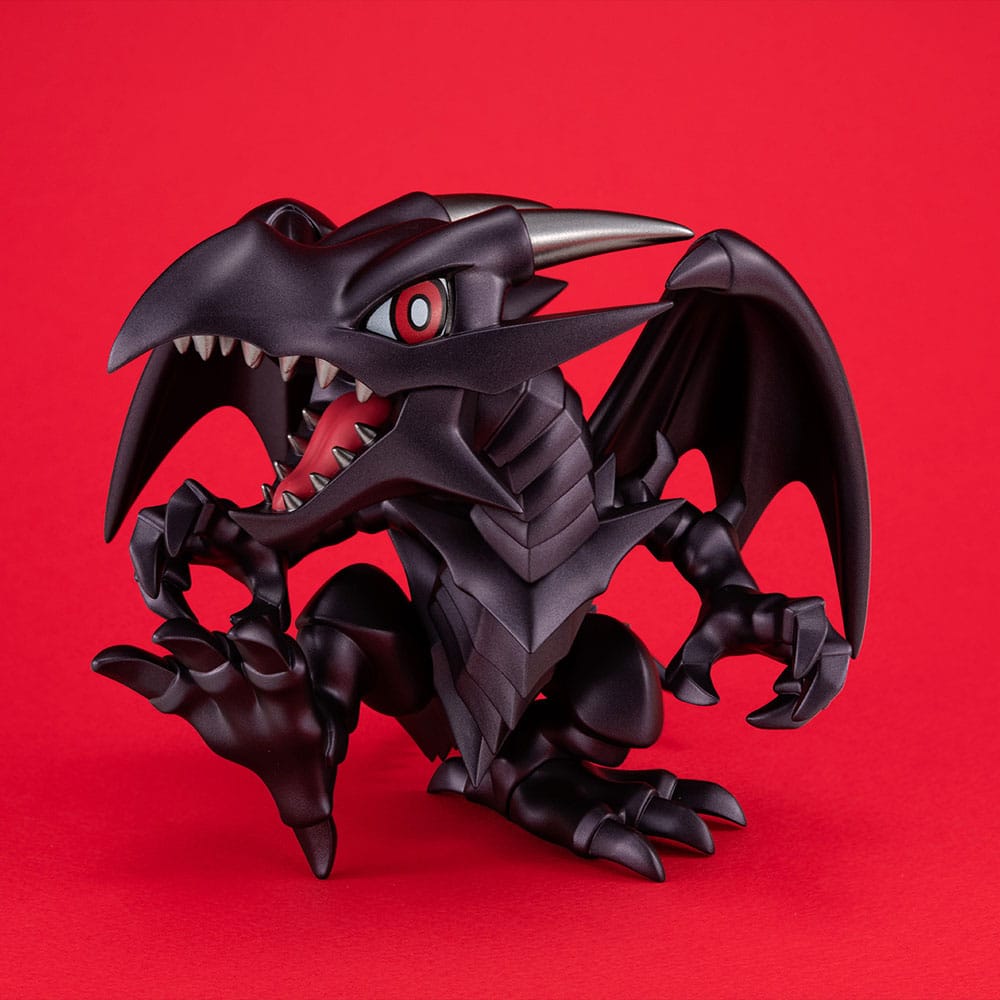 Yu-Gi-Oh! Duel Monsters Megatoon PVC Estatua Ojos rojos Dragón Black 13 cm