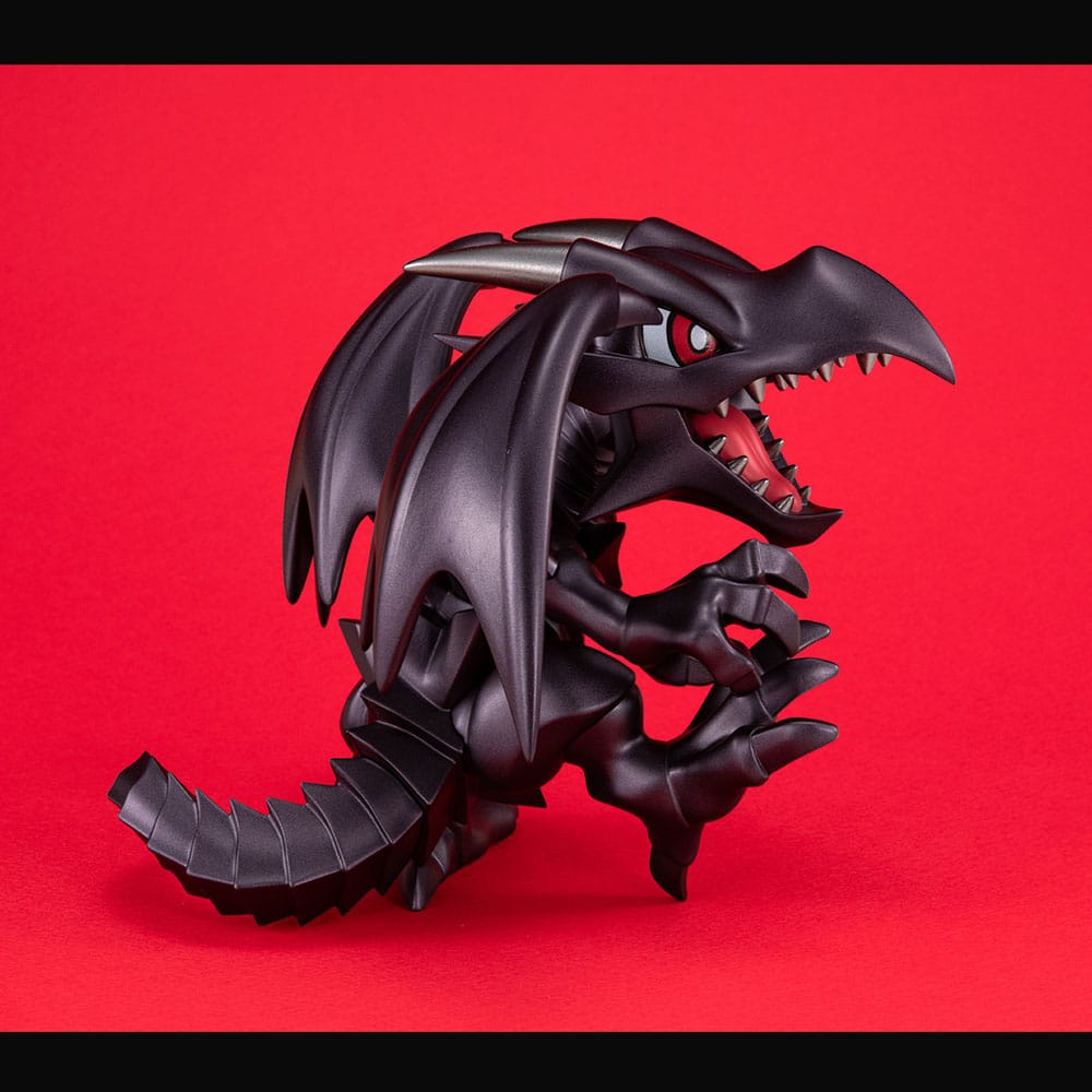 Yu-Gi-Oh! Duel Monsters Megatoon PVC Estatua Ojos rojos Dragón Black 13 cm