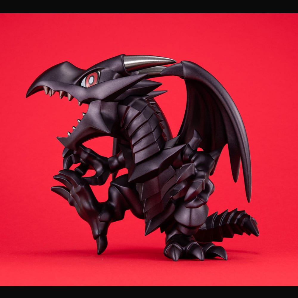 Yu-Gi-Oh! Duel Monsters Megatoon PVC Estatua Ojos rojos Dragón Black 13 cm