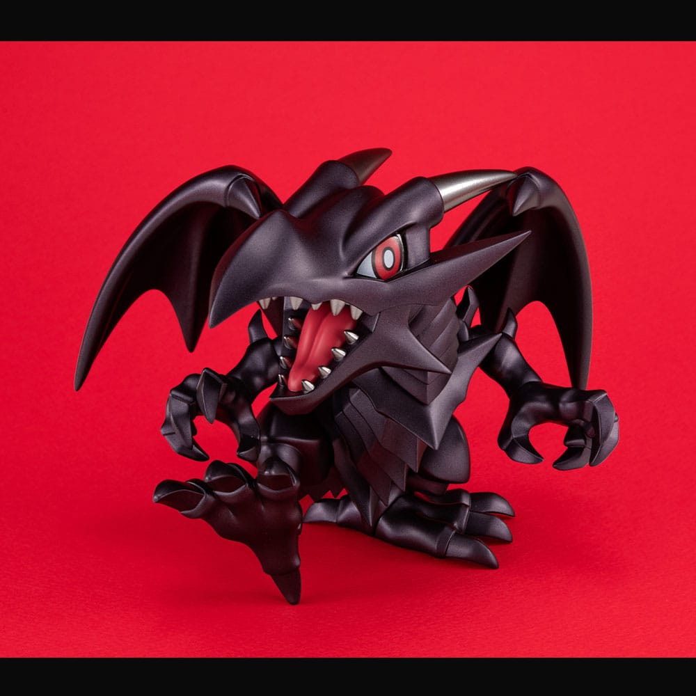 Yu-Gi-Oh! Duel Monsters Megatoon PVC Estatua Ojos rojos Dragón Black 13 cm