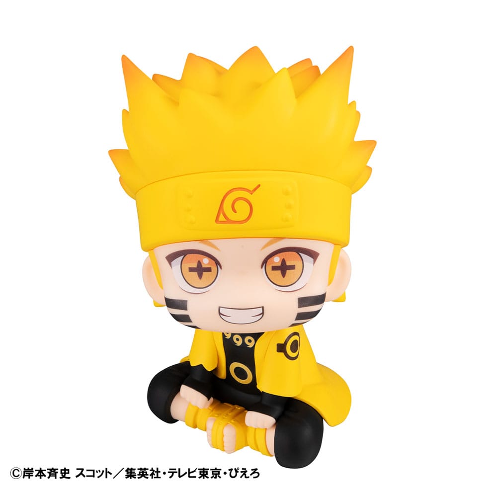 Naruto shippuden mira la estatua de PVC Naruto Uzumaki seis caminos Modo de sabio 11 cm