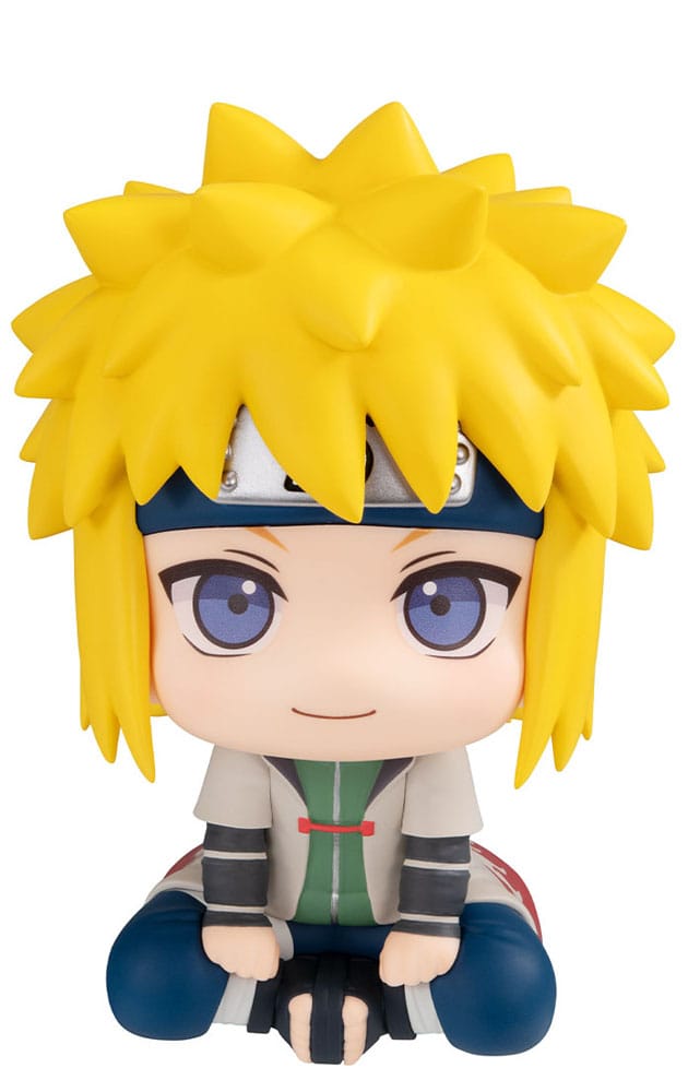 Naruto Shippuden Busque la estatua de PVC Naruto Uzumaki Six Paths Mode Sage y Minato Namikaze 11 cm (con regalo)
