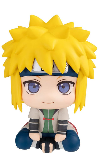 Naruto Shippuden Busque la estatua de PVC Naruto Uzumaki Six Paths Mode Sage y Minato Namikaze 11 cm (con regalo)