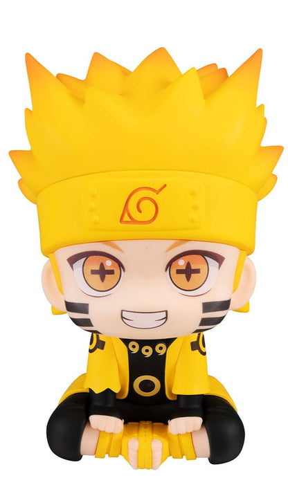 Naruto Shippuden Busque la estatua de PVC Naruto Uzumaki Six Paths Mode Sage y Minato Namikaze 11 cm (con regalo)