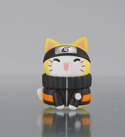 Naruto Shippuden Mega Cat Project Nyaruto Series Trading Figur With Pouch Naruto 2025 Limited Edition 7 cm