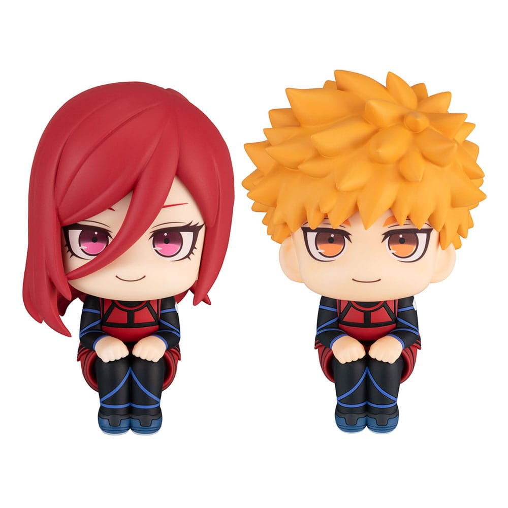 Blue Lock Slå op PVC -statue Rensuke Kunigami & Hyoma Chigiri Second Selection Ver. 11 cm (med gave)