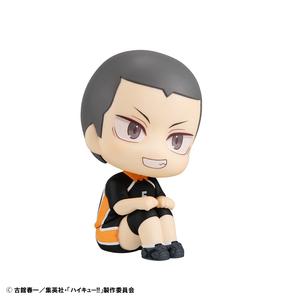 Haikyu !! Slå op PVC -statue Ryunosuke Tanaka Uniform Ver. 11 cm