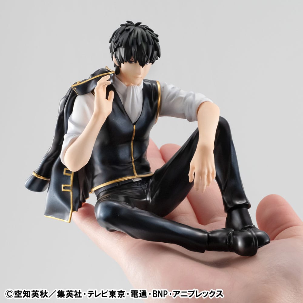 Gintama G.E.M. Serisi PVC Heykel Hijikata San Palm Boyutu 12 cm