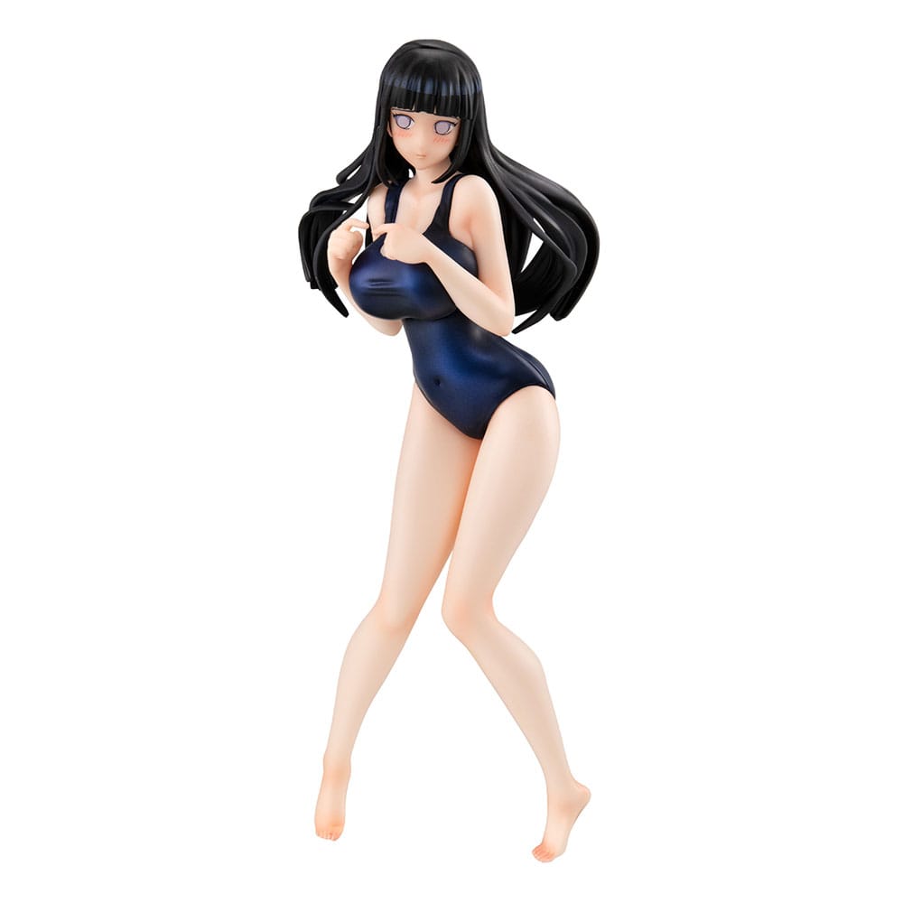 Estatua de PVC de Naruto Gals Hinata Hyuga Splash B Ver. 19cm