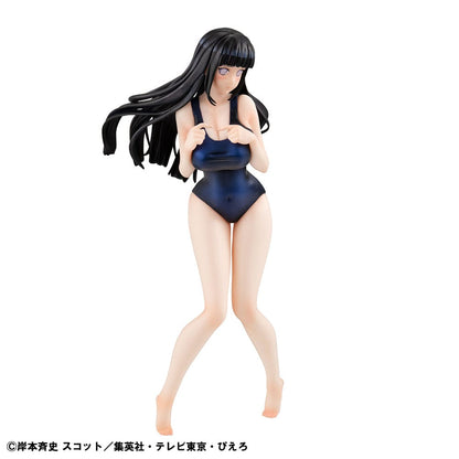 Estatua de PVC de Naruto Gals Hinata Hyuga Splash B Ver. 19cm