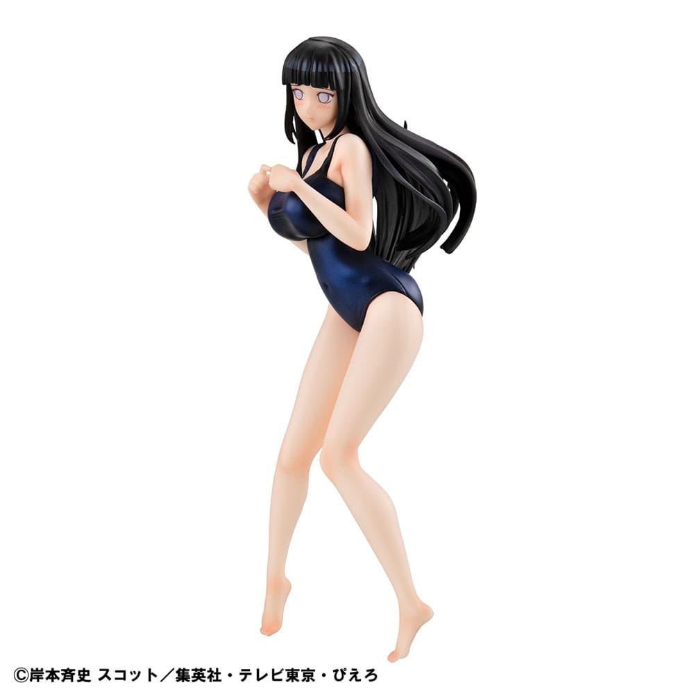 Estatua de PVC de Naruto Gals Hinata Hyuga Splash B Ver. 19cm