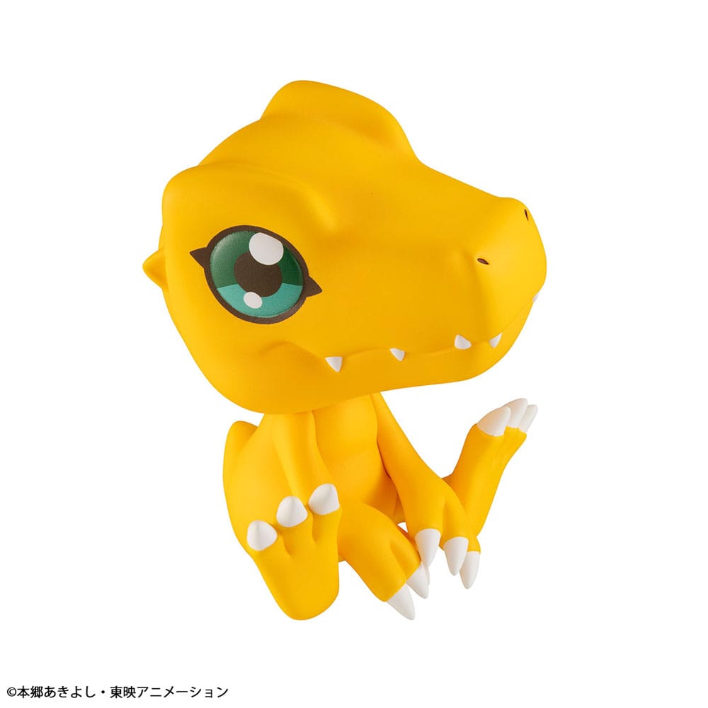 Estatua PVC Digimon Look Up Agumon 11 cm