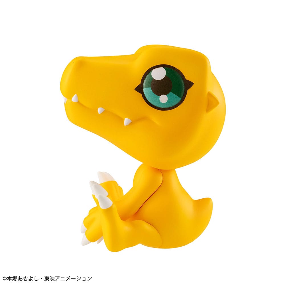 Estatua PVC Digimon Look Up Agumon 11 cm
