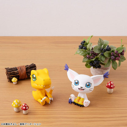 Estatua PVC Digimon Look Up Agumon 11 cm
