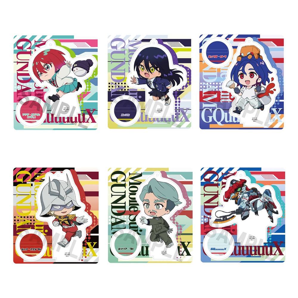 Mobile Suit Gundam GQuuuuuuX TokoToko Figurine Acrylique Présentoir 9 cm (6)