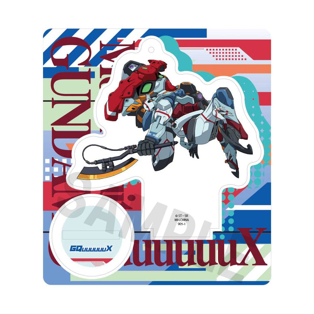 Mobile Suit Gundam GQuuuuuuX TokoToko Figurine Acrylique Présentoir 9 cm (6)
