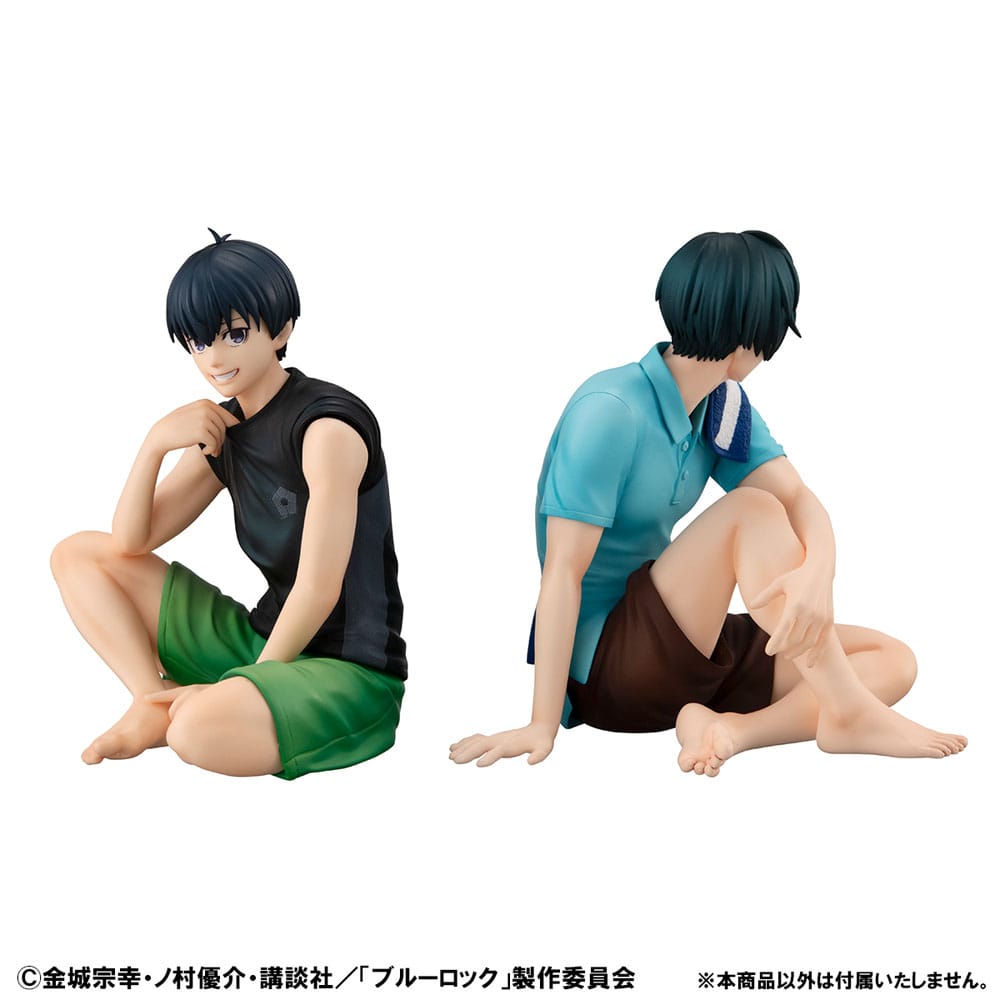 Plava brava G.E.M. Serija PVC statua Yoichi Isagi Veličina dlana 9 cm