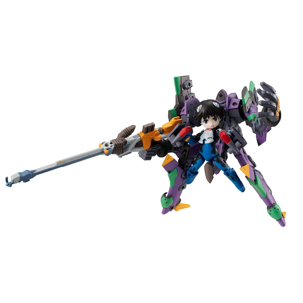Evangelion Desktop Army Figur Shinji Ikari & Evangelion No. 1 New Theatrical Edition 15 cm