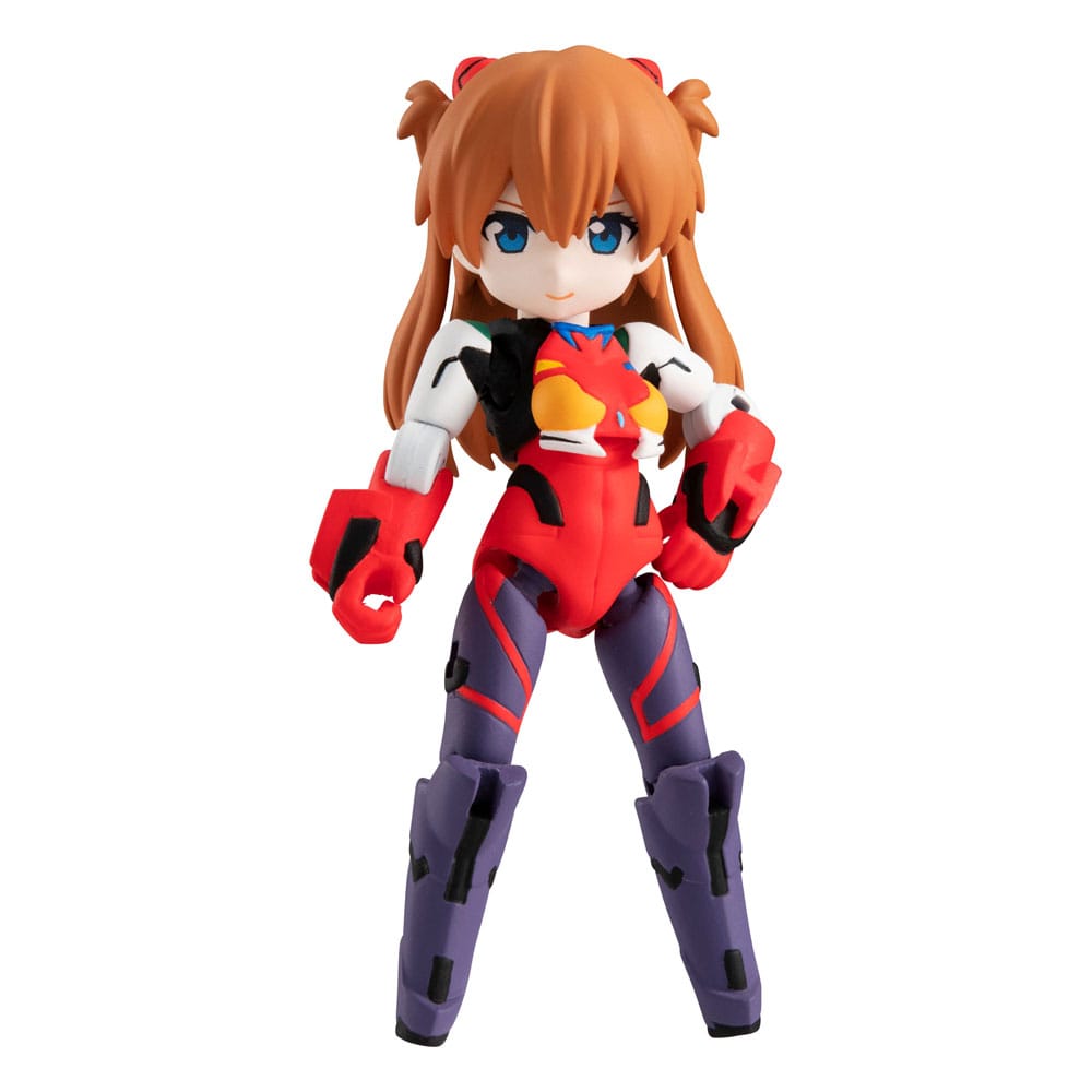 Evangelion Desktop Army Figure Shikinami Asuka Langley & Evangelion 2 8 - 15 cm