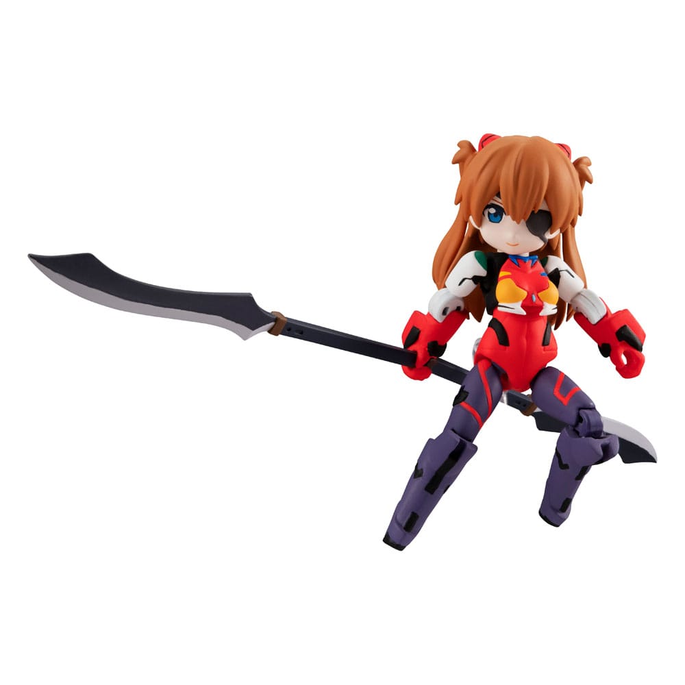 Evangelion Desktop Army Figure Shikinami Asuka Langley & Evangelion 2 8 - 15 cm