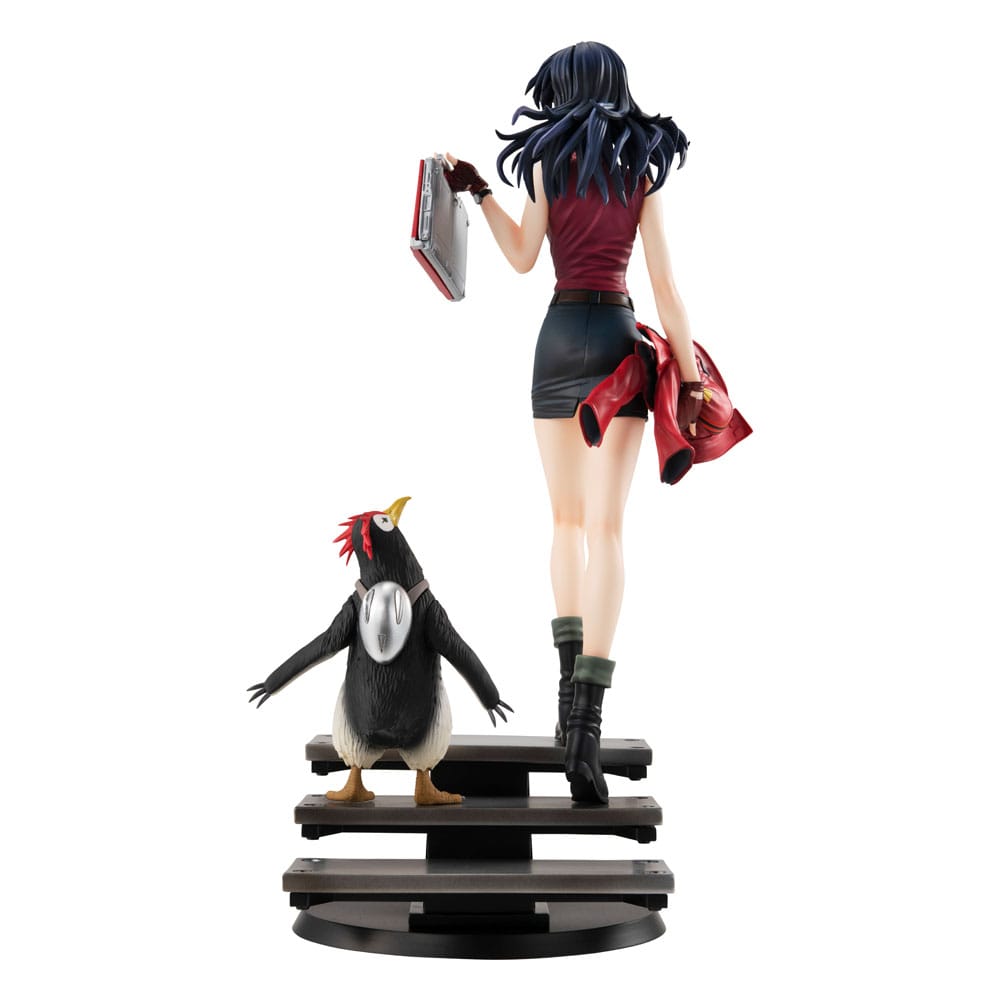 Gjenoppbygging av Evangelion Gals PVC Statue Misato Katsuragi & Penn Pen 25 cm