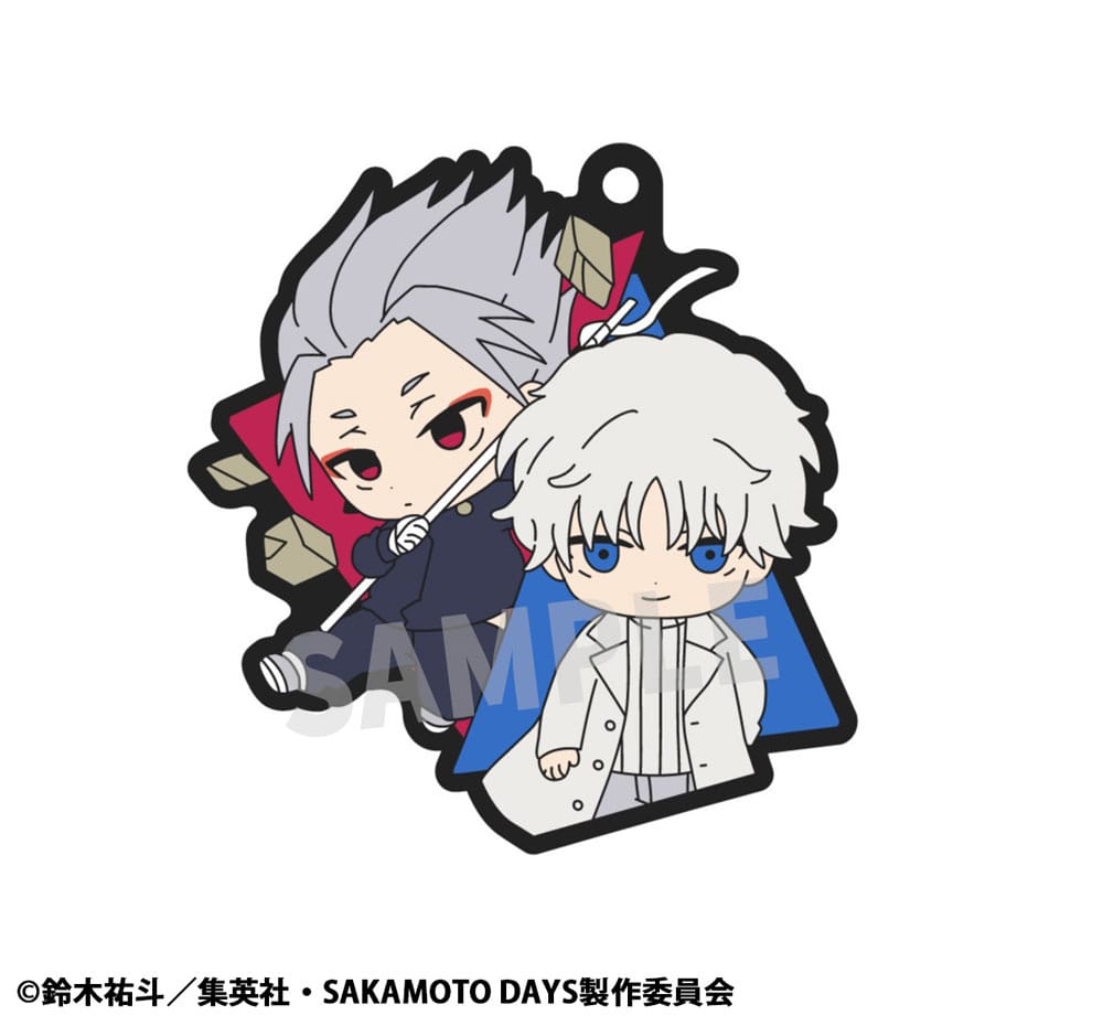 Sakamoto Days Rubbermascotte Buddycolle Rubber Charms Vol. 2 7 cm Assortiment (6)
