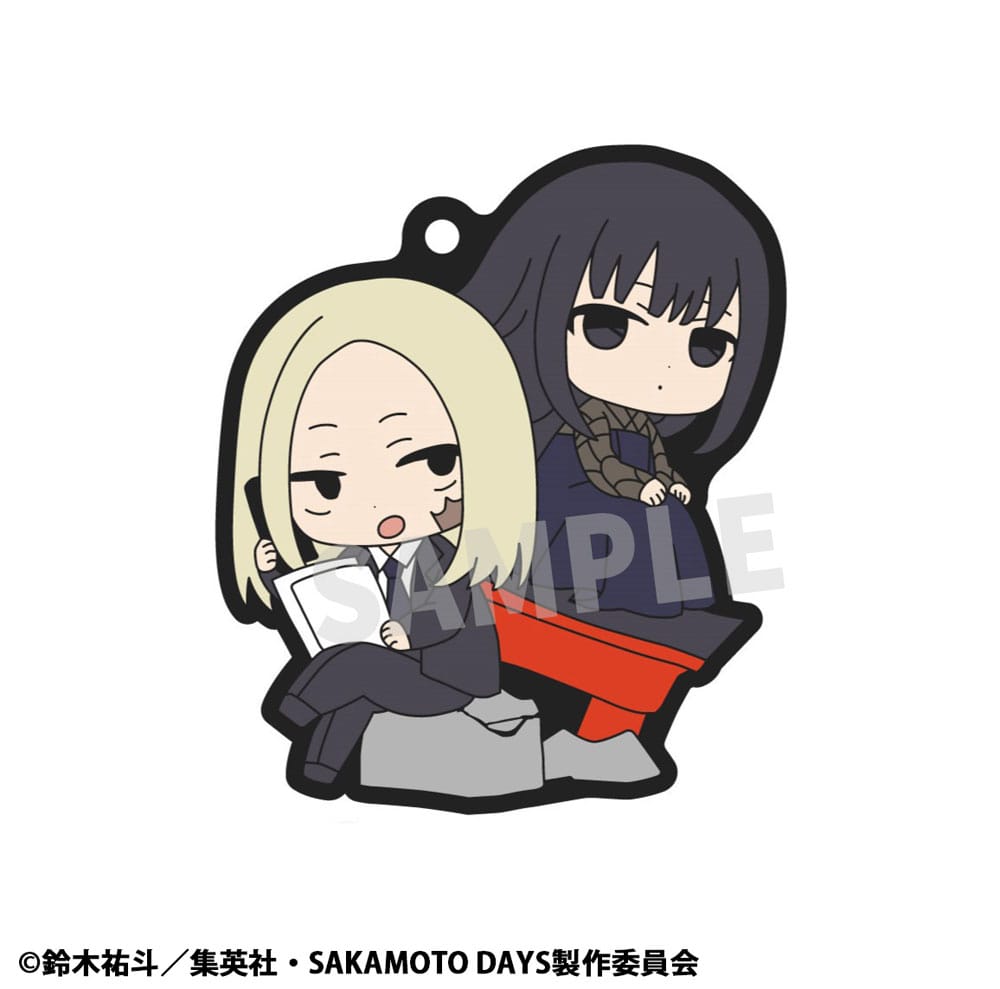 Sakamoto Days Rubbermascotte Buddycolle Rubber Charms Vol. 2 7 cm Assortiment (6)