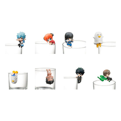 Gintama Ochatomo Series Trading Figur Hva med en kopp te 5 cm Sortiment (8)