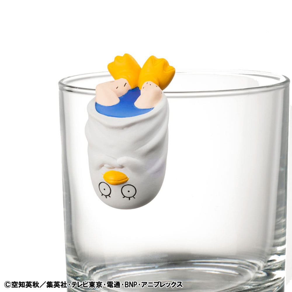 Gintama Ochatomo Series Trading Figur Hva med en kopp te 5 cm Sortiment (8)
