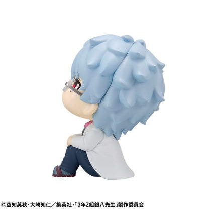 3-Z Ginpachi Sensei Look Up PVC Statue Ginpachi Sakata 11 cm