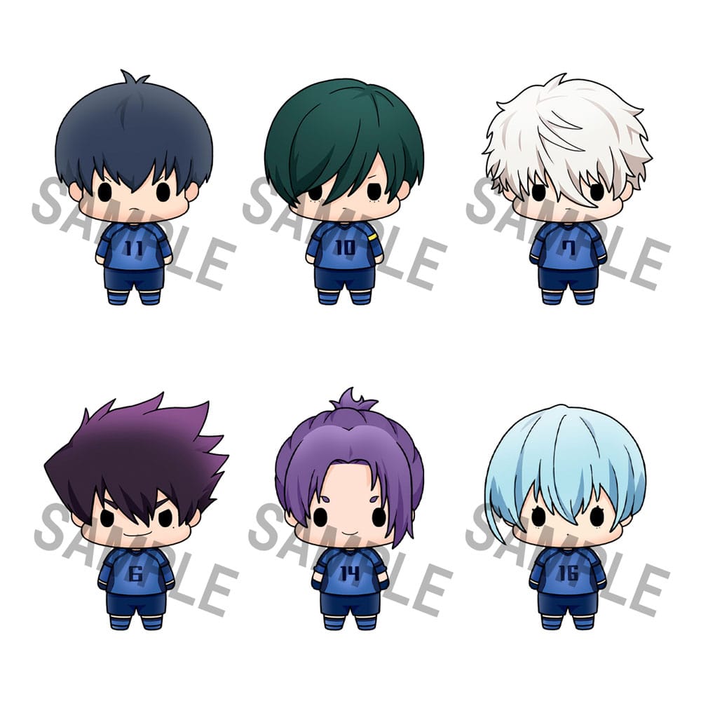 Blue Lock Chokorin Mascot Series Trading Figur 6-Pack Vol. 2 5 cm