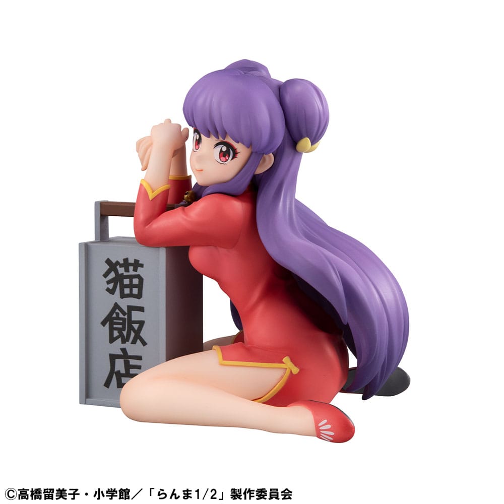 Ranma 1/2 G.E.M. Serie Statua in PVC Shampoo Palmo Misura 9 cm