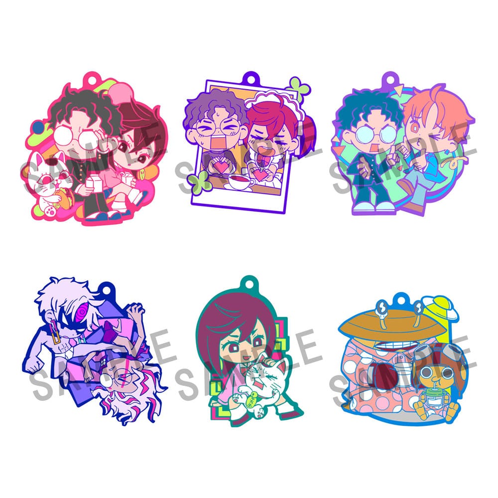 Dandadan Rubber Mascot Buddycolle Rubber Charms Vol. 2 7 cm Blind Box Sortiment (6)