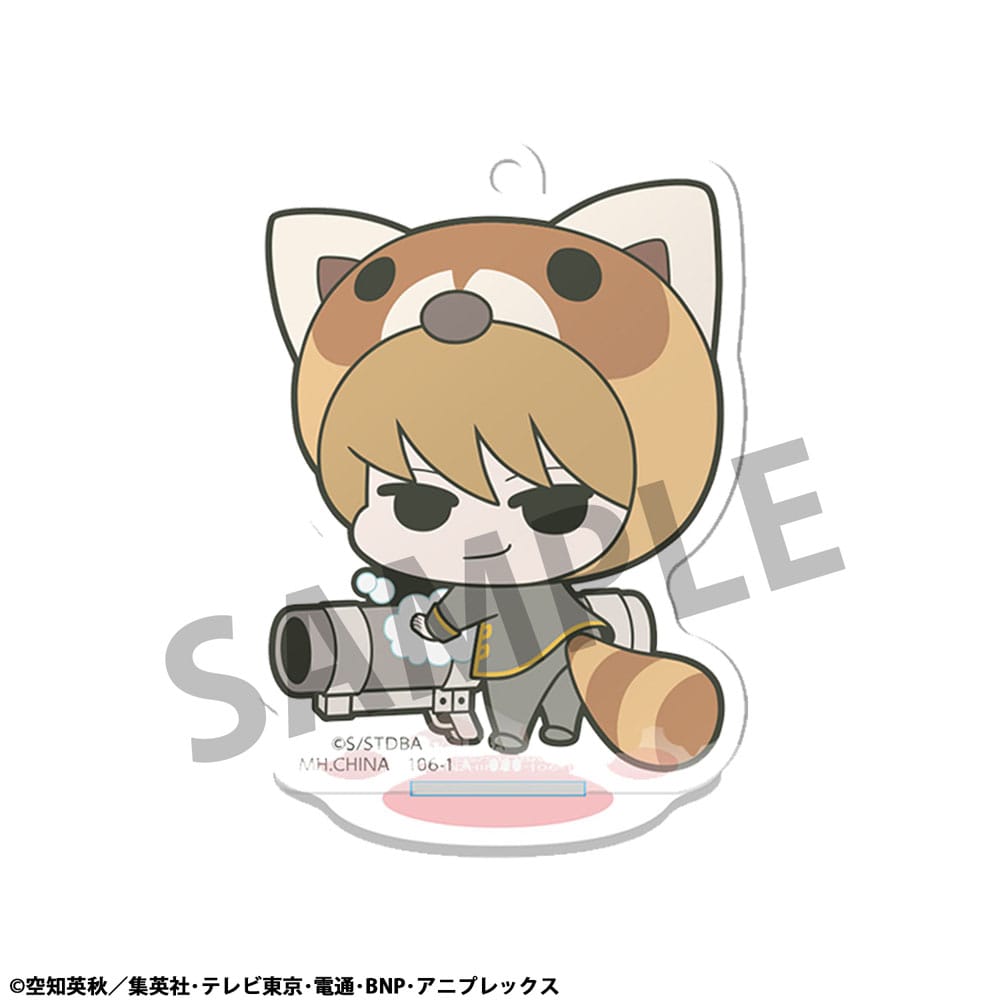 Gintama Akrilik Figür Prens Hata ve Hayvan Cenneti 6 cm Ekran (6)