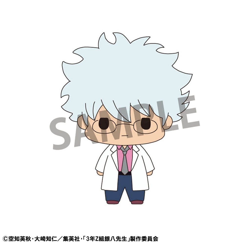 Caja ciega de figuras comerciales de la serie Chokorin Mascot de Mr. Ginpachi's Zany Class, paquete de 6 vol. 1 5 cm