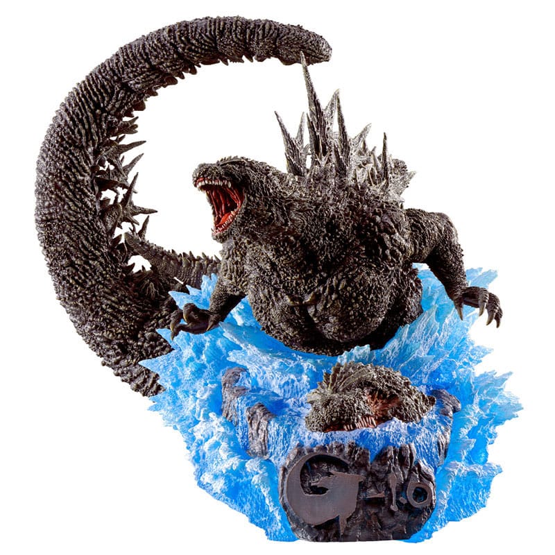 Godzilla Petitrama DX PVC Mini Statue Godzilla -1,0 15 cm