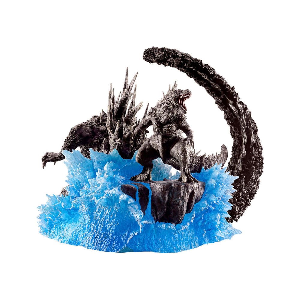 Godzilla Petitrama DX PVC Mini Statue Godzilla -1,0 15 cm