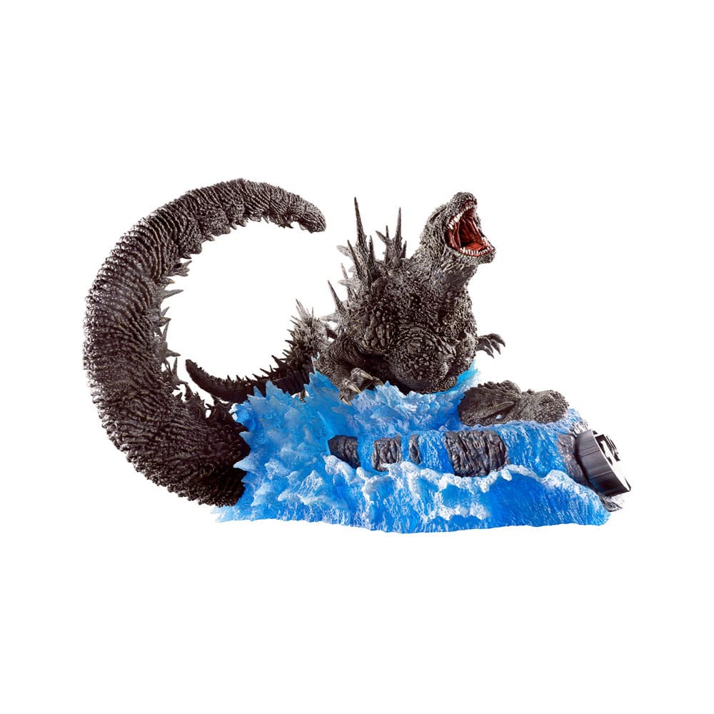 Godzilla Petitrama DX PVC Mini Statue Godzilla -1,0 15 cm