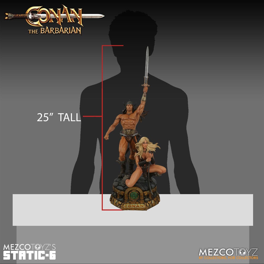 Conan static-6 PVC Statue 1/6 Conan the Barbarian (1982) 63 cm